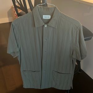 Taylor stitch short sleeve shirt - green